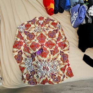 Jcrew perfect shirt Liberty print